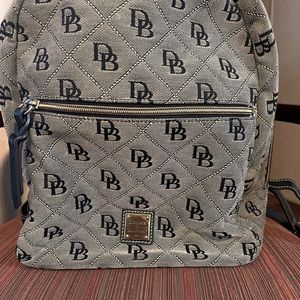 Dooney and Bourke Black and Gray backpack